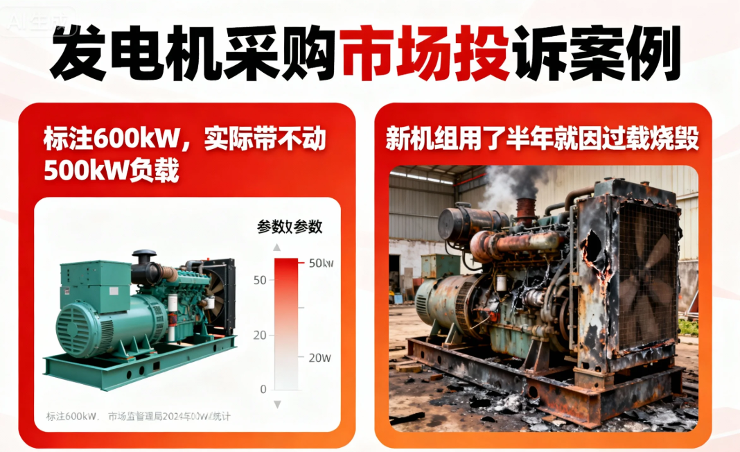 虚标成行业潜规则？低价发电机 “功率掺水” 坑惨多少用户！
